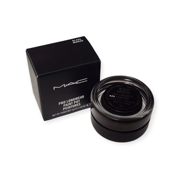 MAC Pro Longwear Paint Pot Black Mirror - Picture 1 of 2